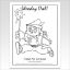 Picture of Woodsy Owl "Clean Air is Great" Coloring Sheet