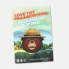 Picture of Smokey Bear "Love Thy Neighborhood" Magnets