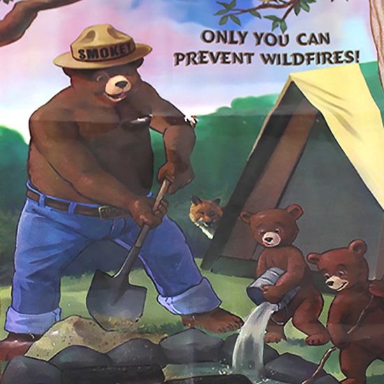 National Symbols Cache. Smokey Bear Story Book Bags (Bilingual)