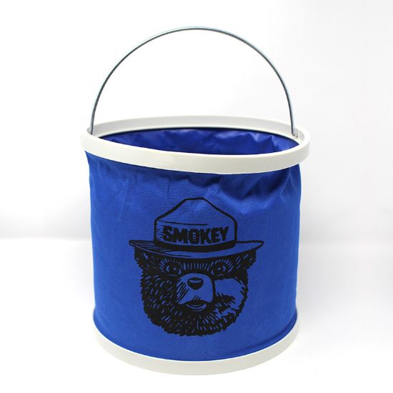 Picture of Smokey Bear Collapsible Water Buckets