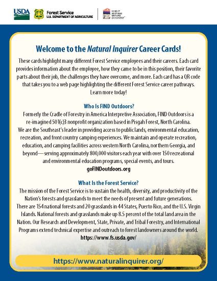 Picture of Natural Inquirer Career Cards
